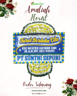 Papan Bunga Duka di Tarau