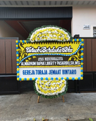 Papan Bunga Duka di Tarau